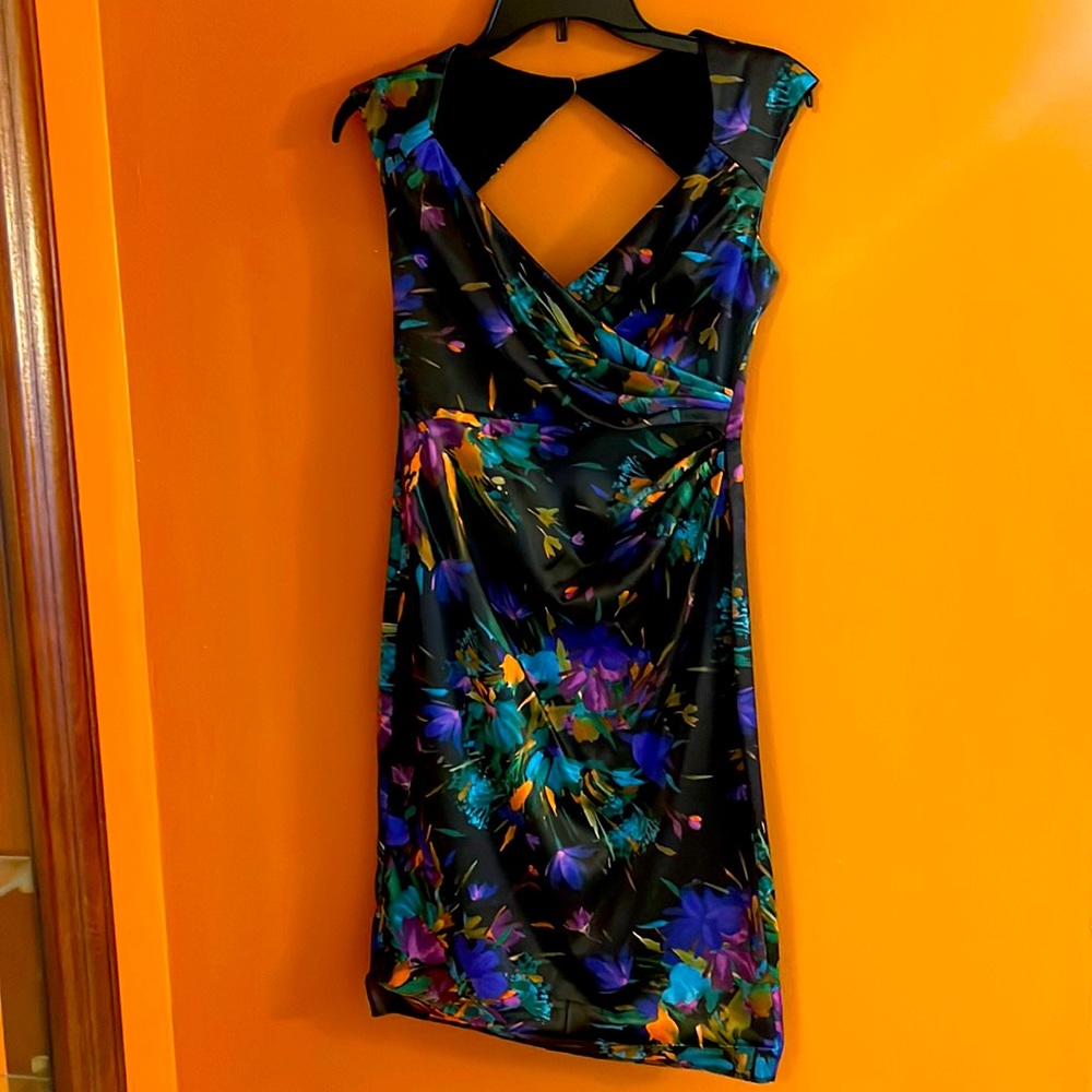 Beautiful colorful cocktail dress
